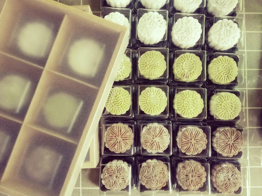 超级耐思的冰皮月饼（快手）