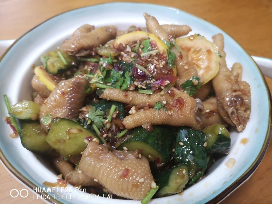 泰式凉拌柠檬鸡爪