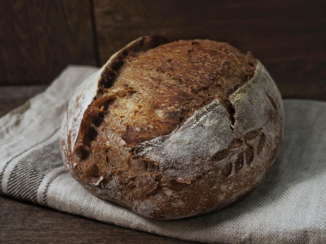 视频教程 天然酵种欧包 基础配方＆制作流程