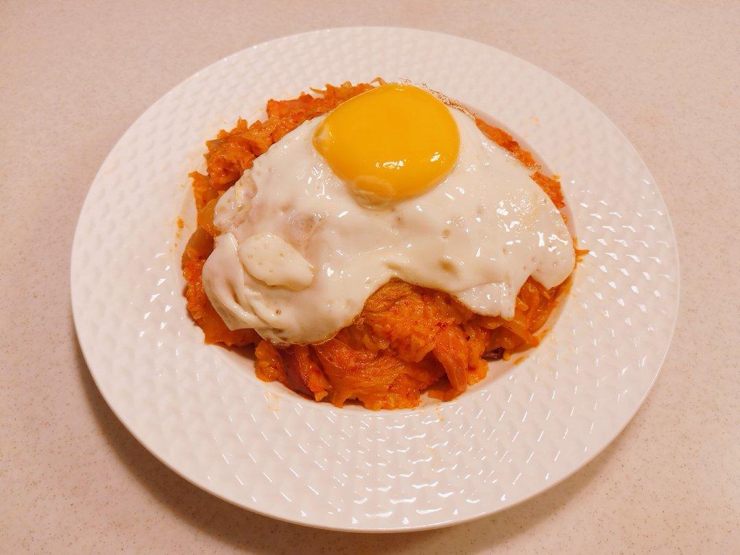 五花肉泡菜炒饭