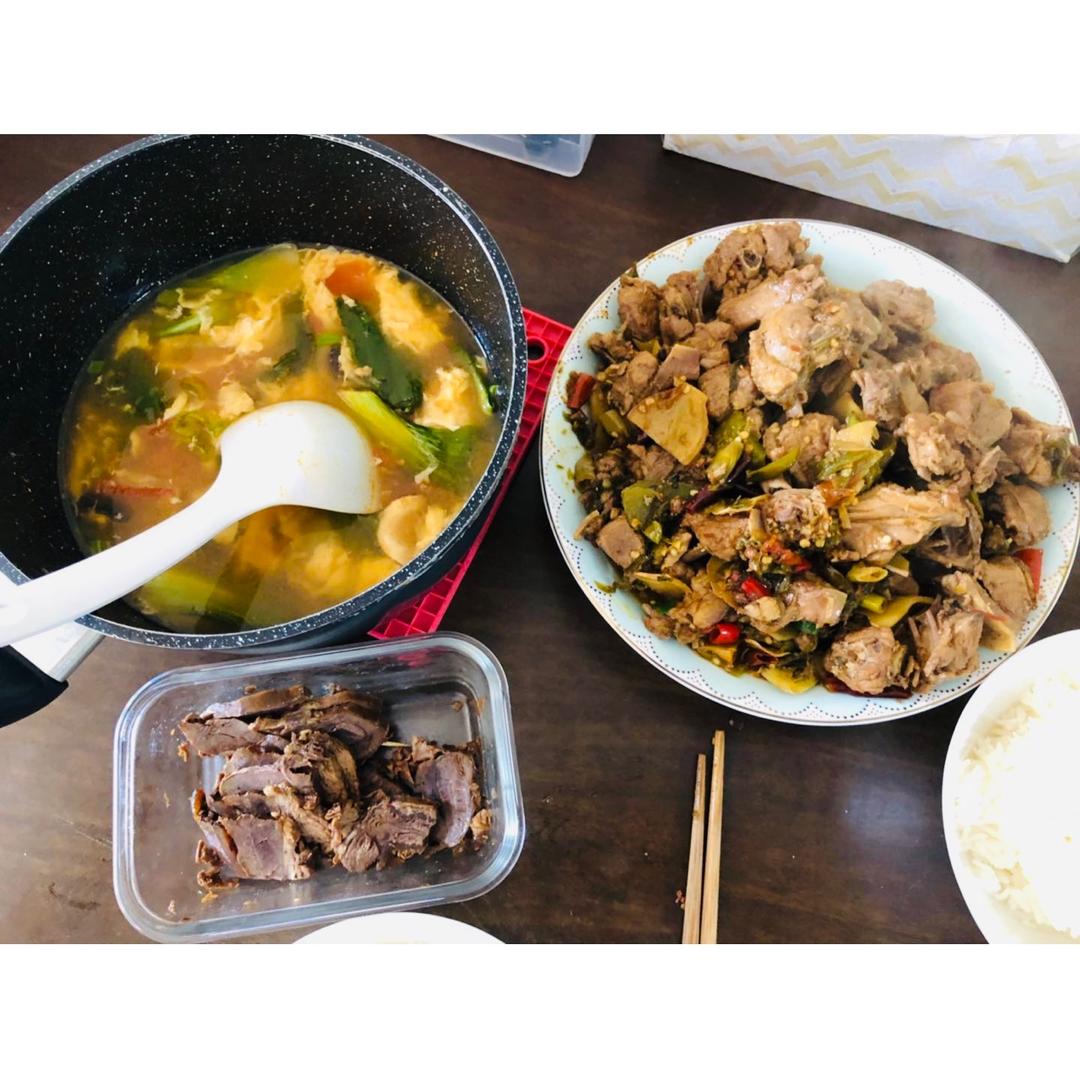 姜爆鸭子