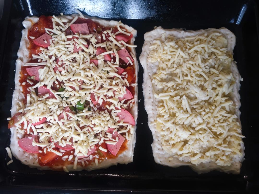 做一张敲好吃的披萨饼底