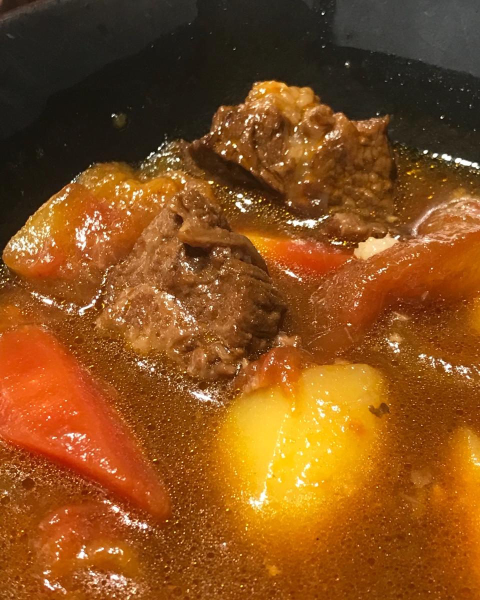 番茄土豆炖牛腩