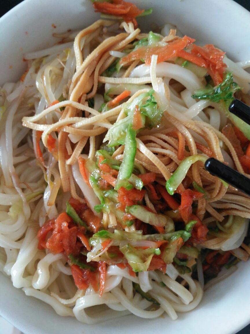 又香又辣油泼面（简单）
