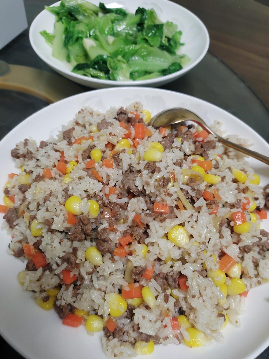 黯然销魂牛肉炒饭