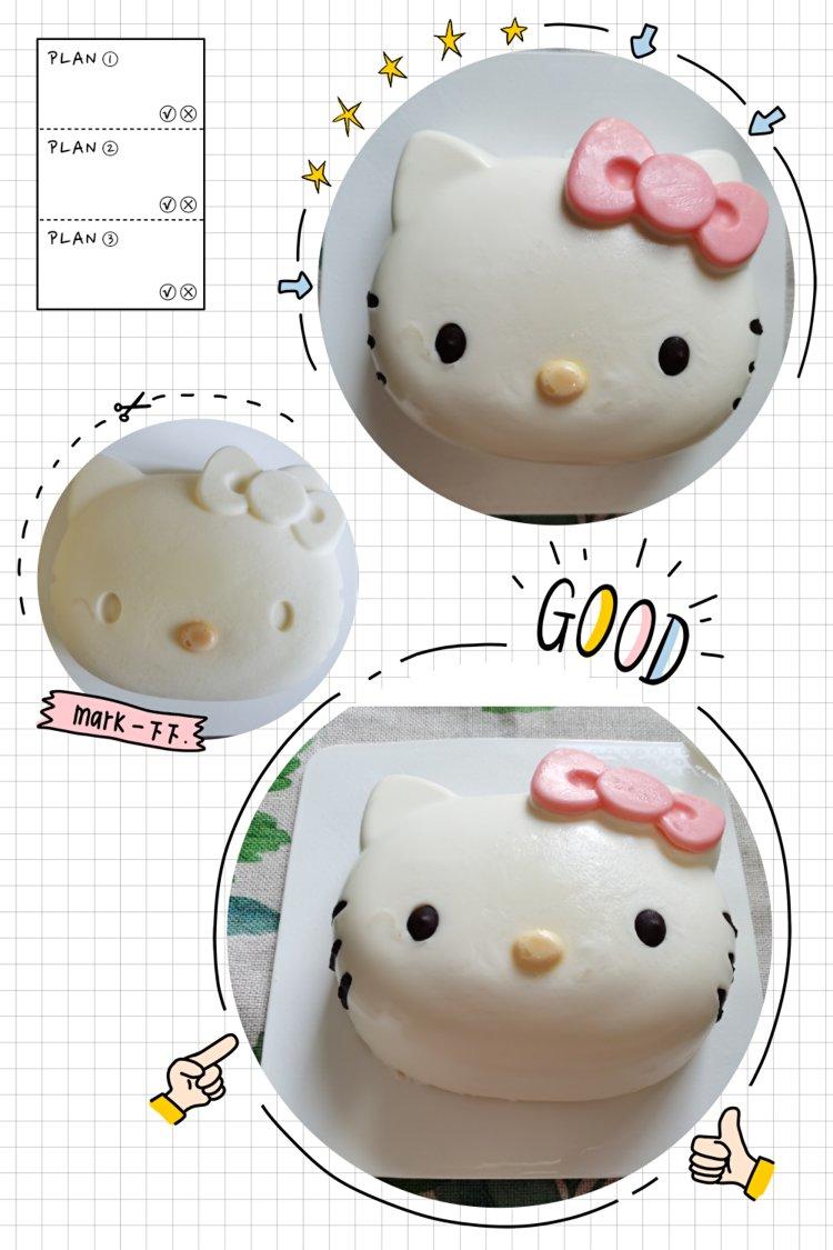 《Tinrry+》超顺滑奶香浓郁的Kitty酸奶芝士慕斯蛋糕