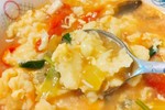 快手早餐👉🏻西红柿面鱼汤（营养美味的疙瘩汤新吃法）