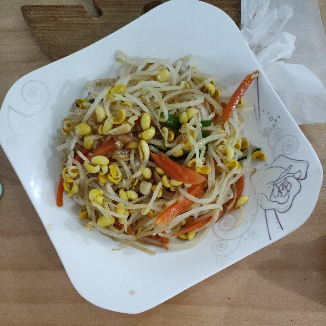 超爽口美味凉拌黄豆芽