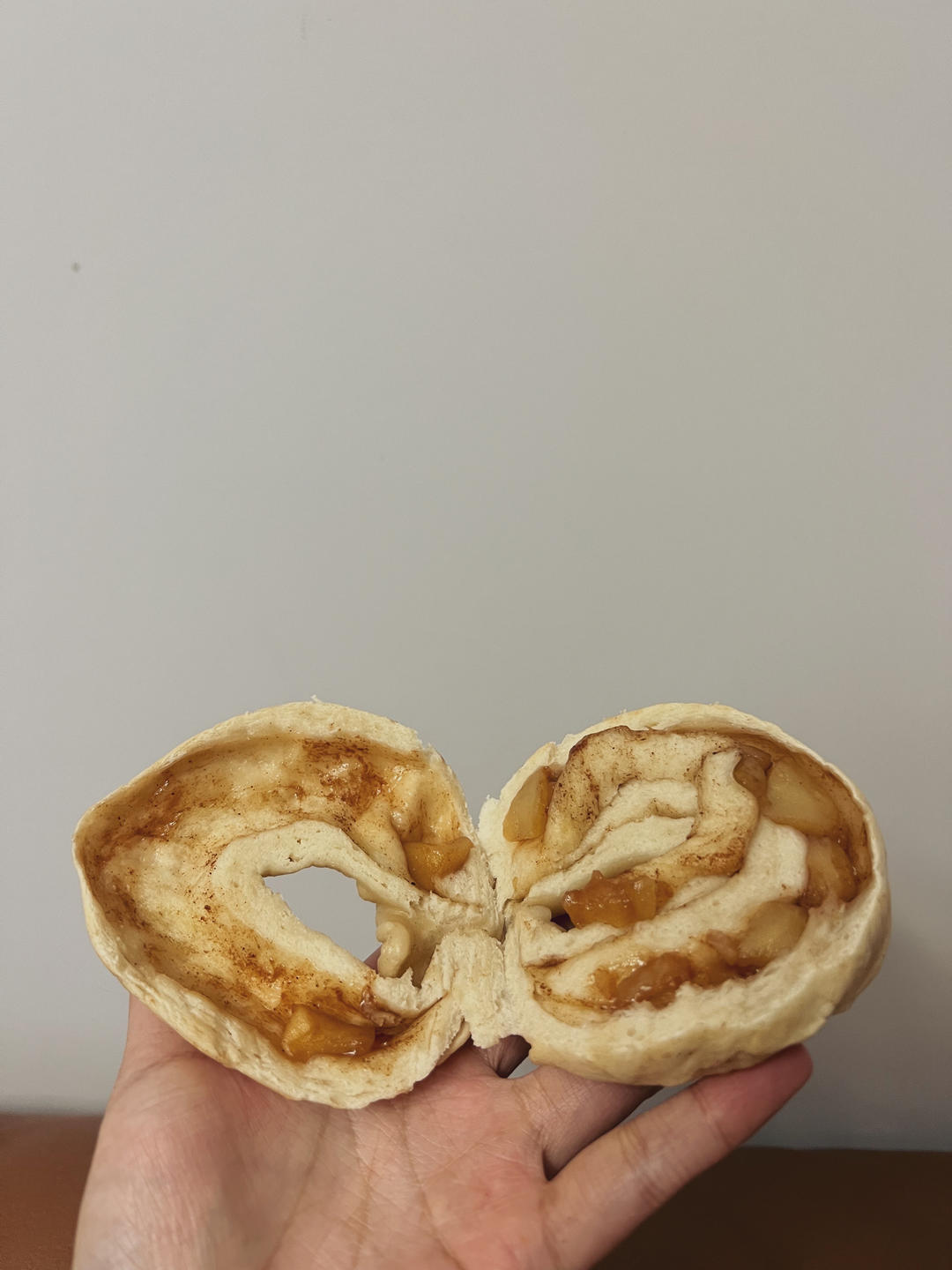 肉桂苹果全麦贝果