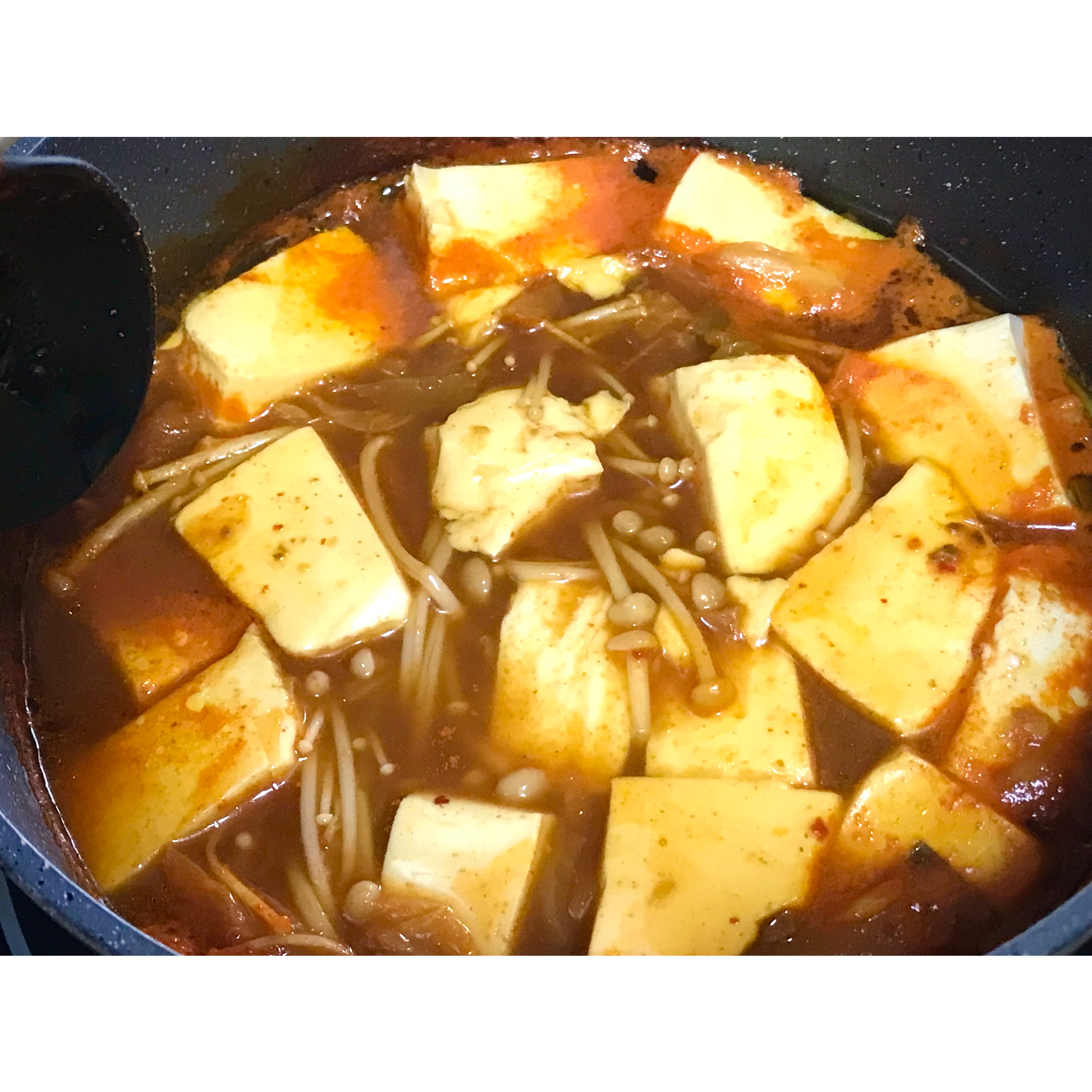 泡菜豆腐锅