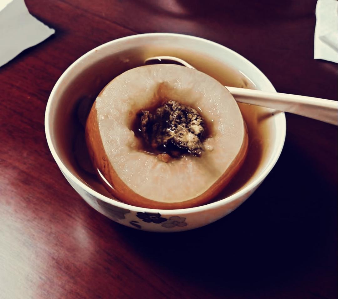 陈皮冰糖炖雪梨