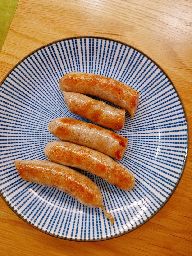 自制黑椒风味脆皮肠--多图详解手工灌肠