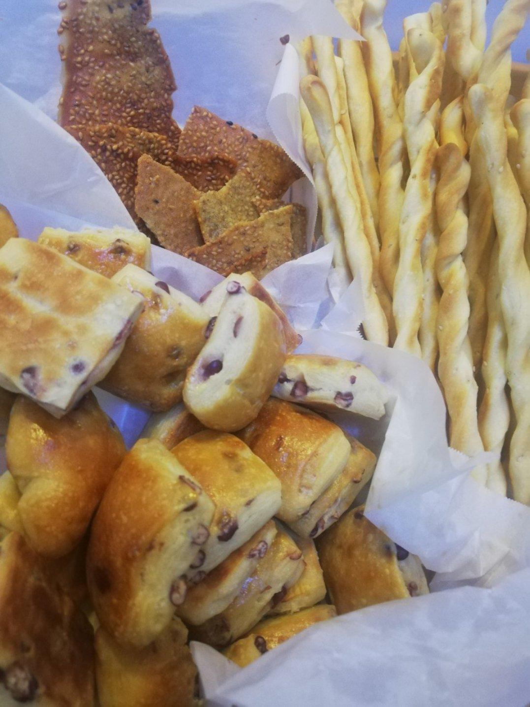 蔓越莓优格小面包块