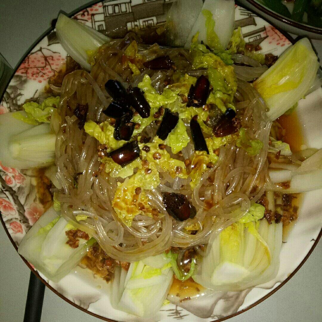 蒜蓉粉丝娃娃菜