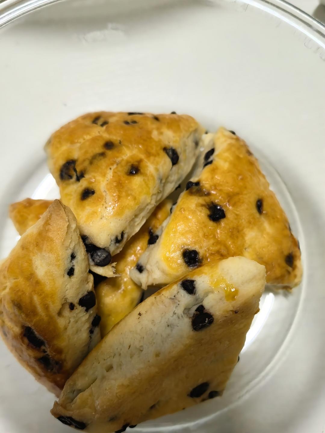 消耗淡奶油的司康