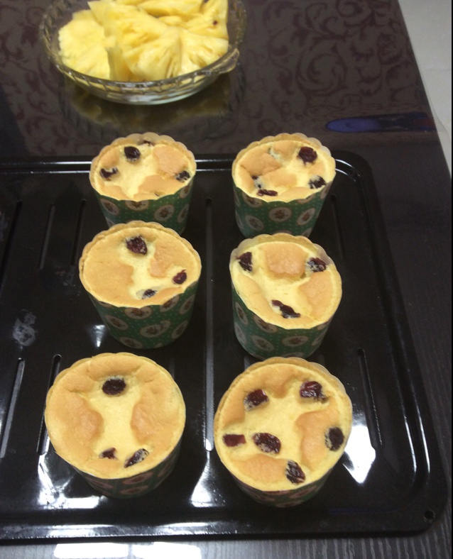 软绵绵的纸杯蛋糕