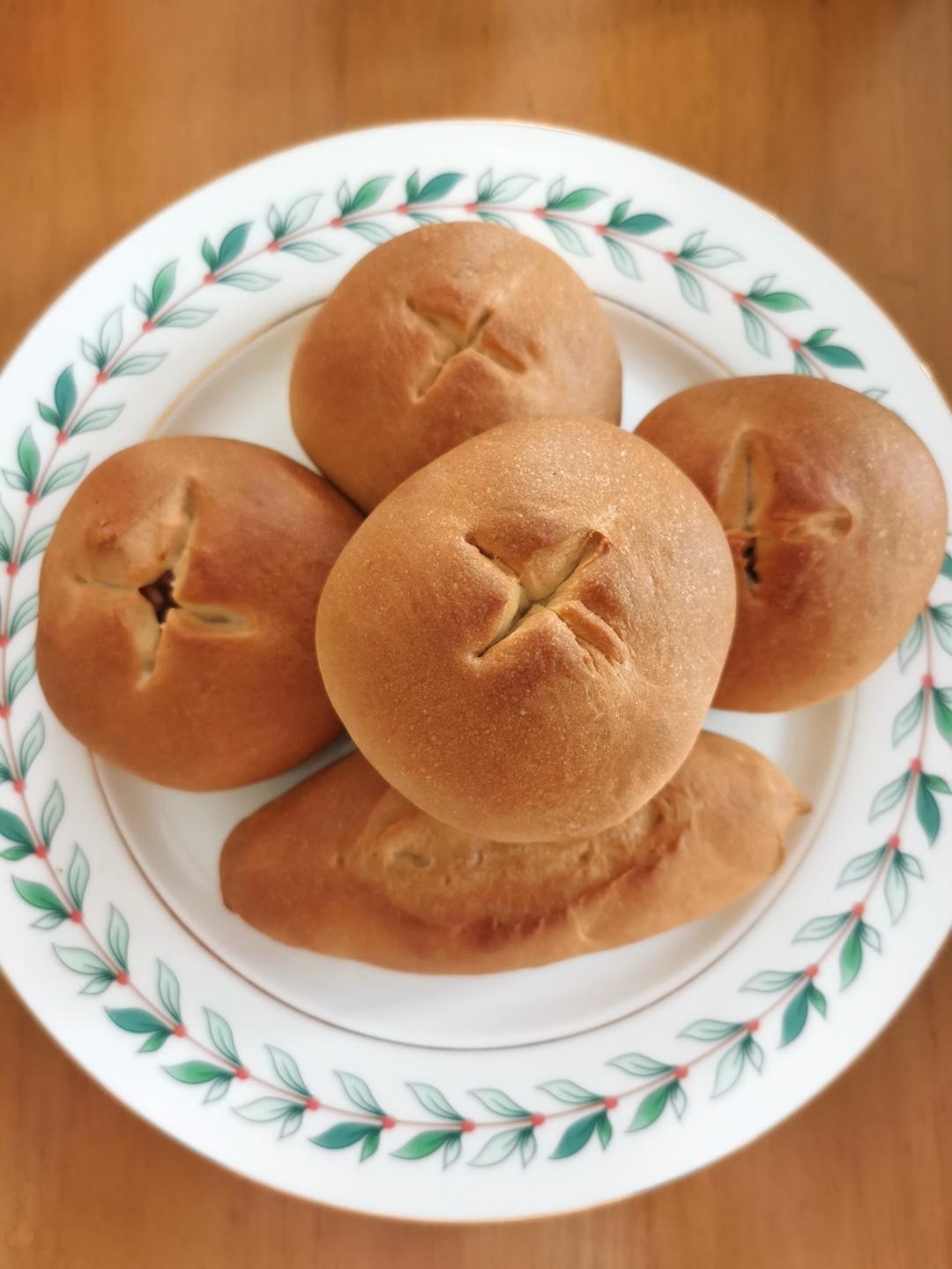 咖喱鸡肉土豆小面包❗咸口面包爱好者必做