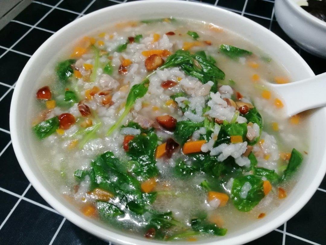 肉末菜粥