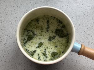 巨简单，清凉爽口的蜜豆抹茶冻撞奶的做法 步骤1