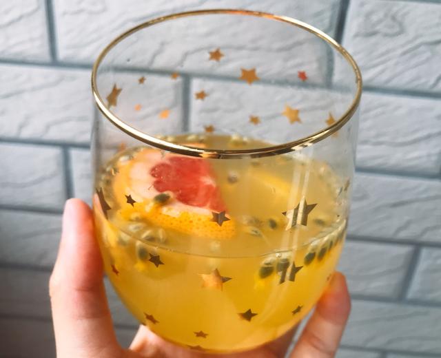 百香果柠檬西柚蜜的做法