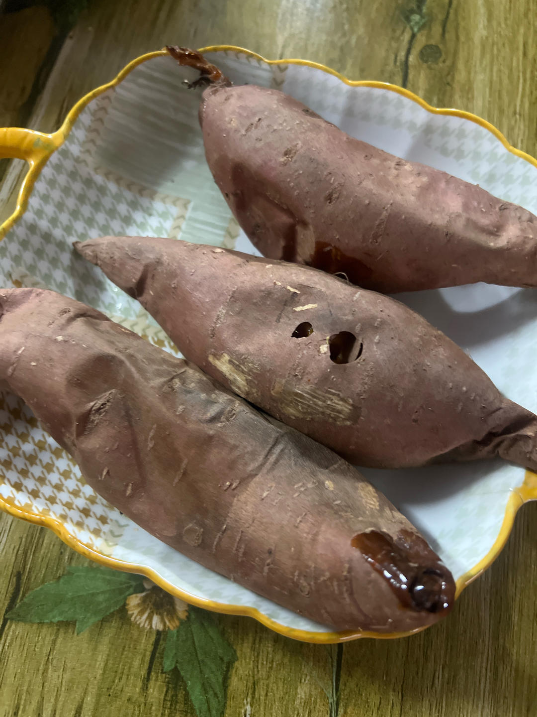 空气炸锅烤红薯(超级简单)