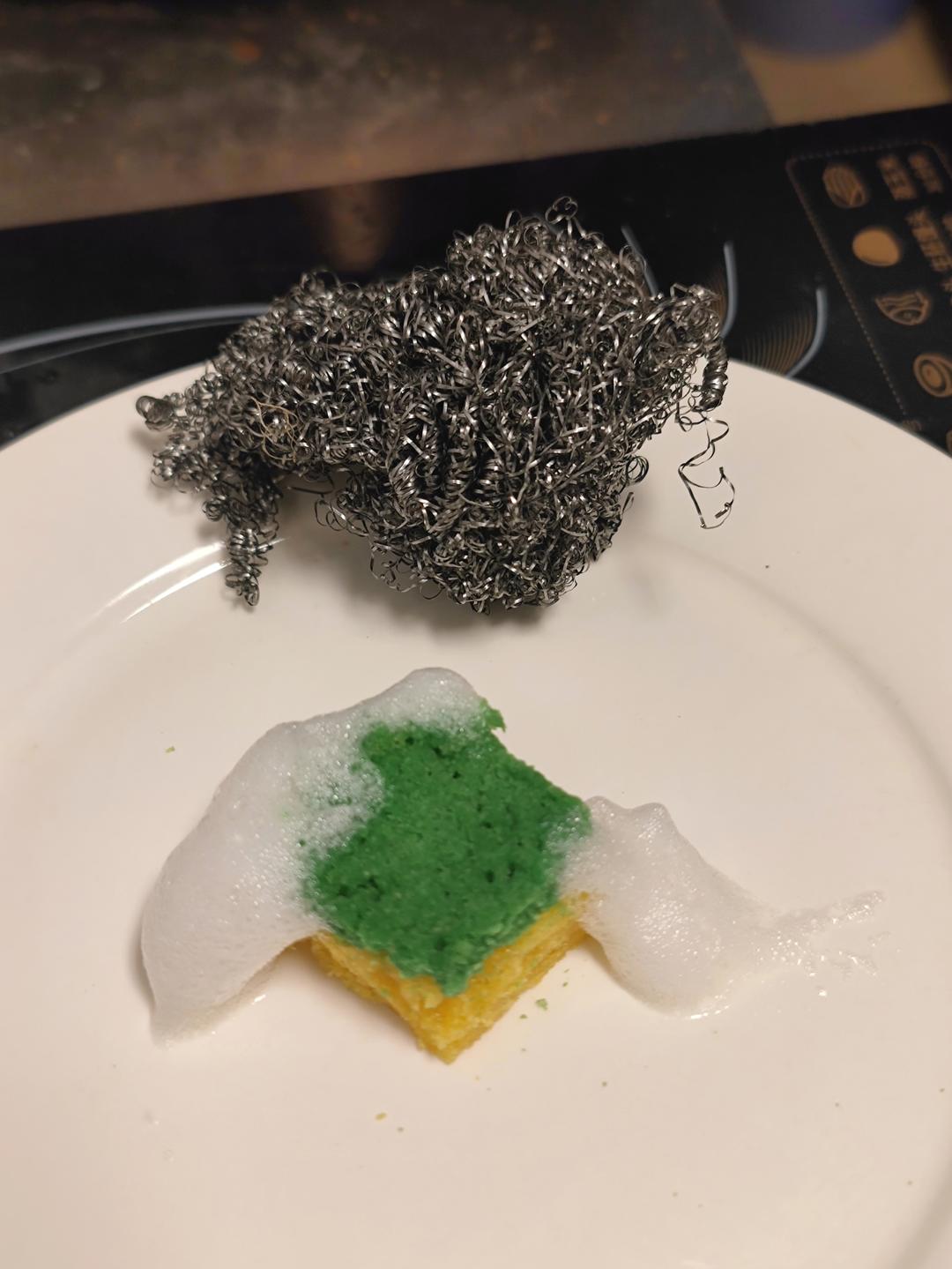 百洁布蛋糕