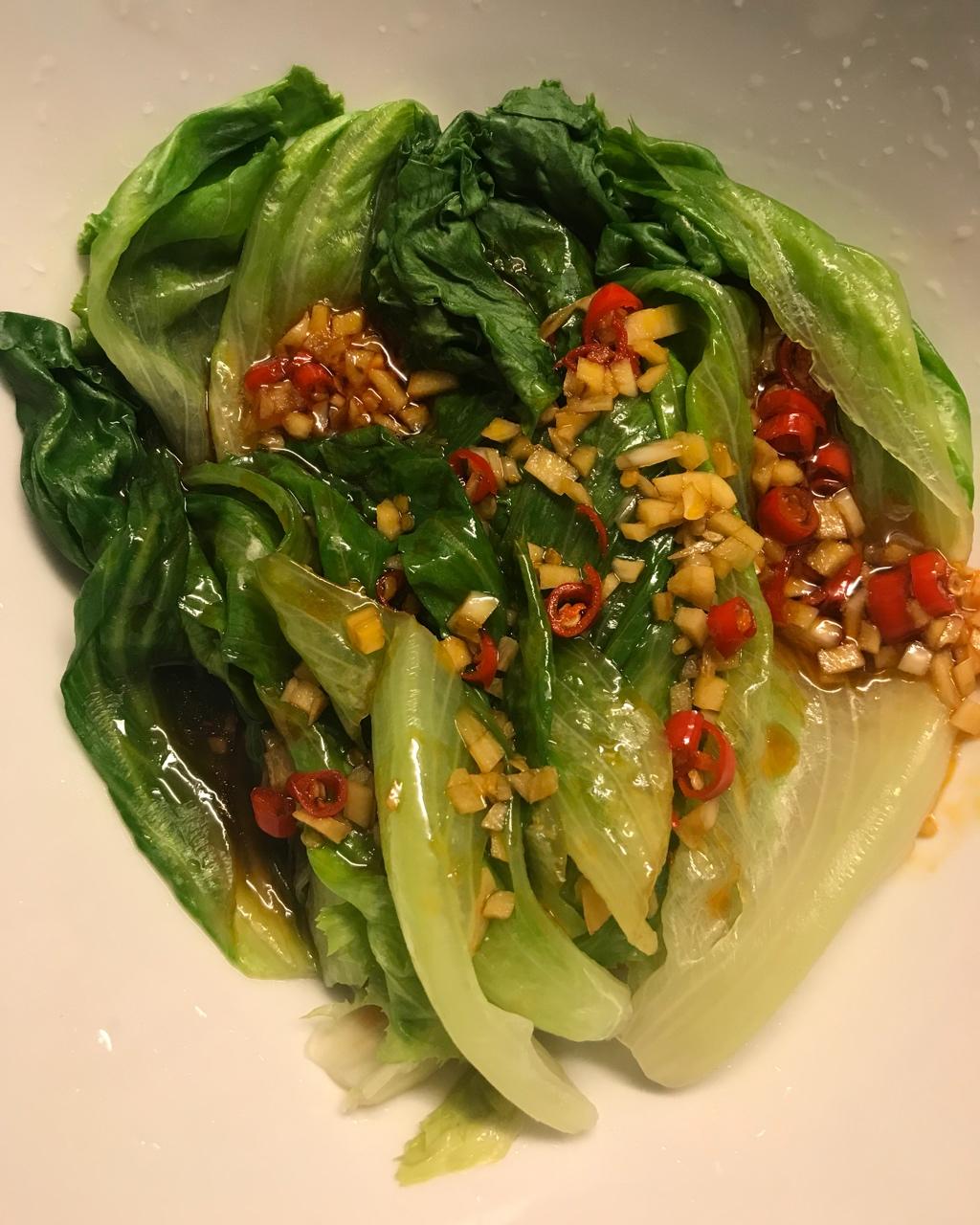 家常菜 蚝油生菜