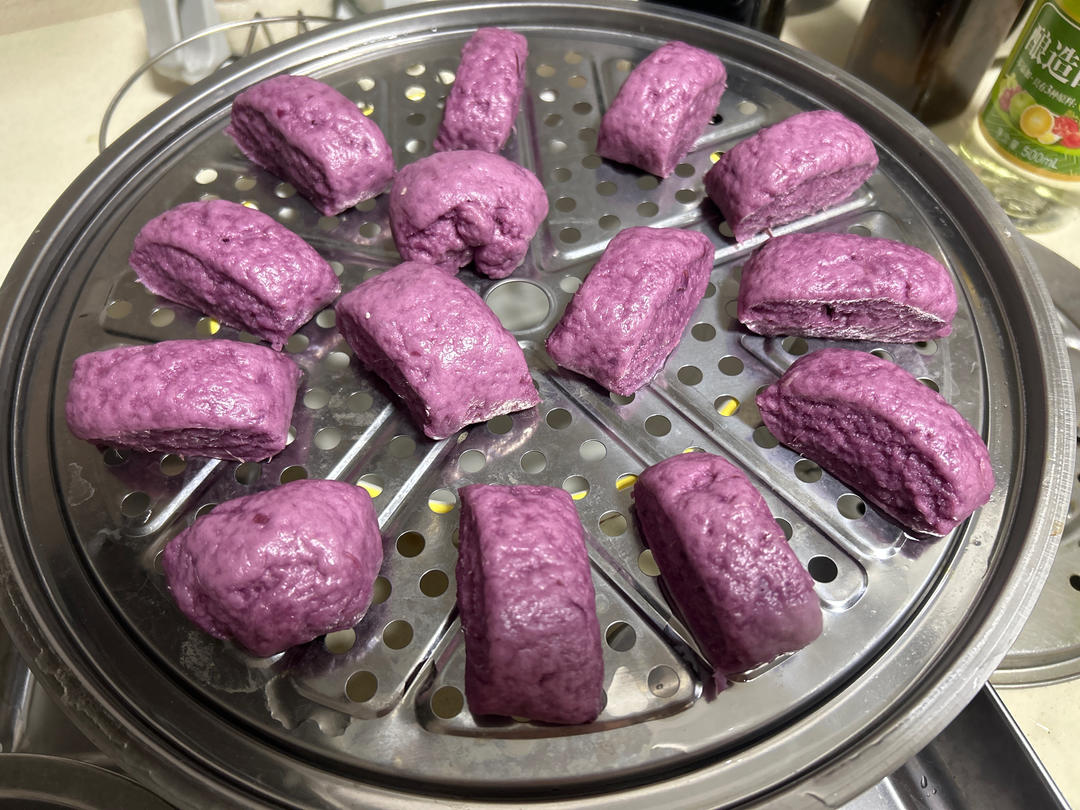 紫薯小馒头 附细节视频详解