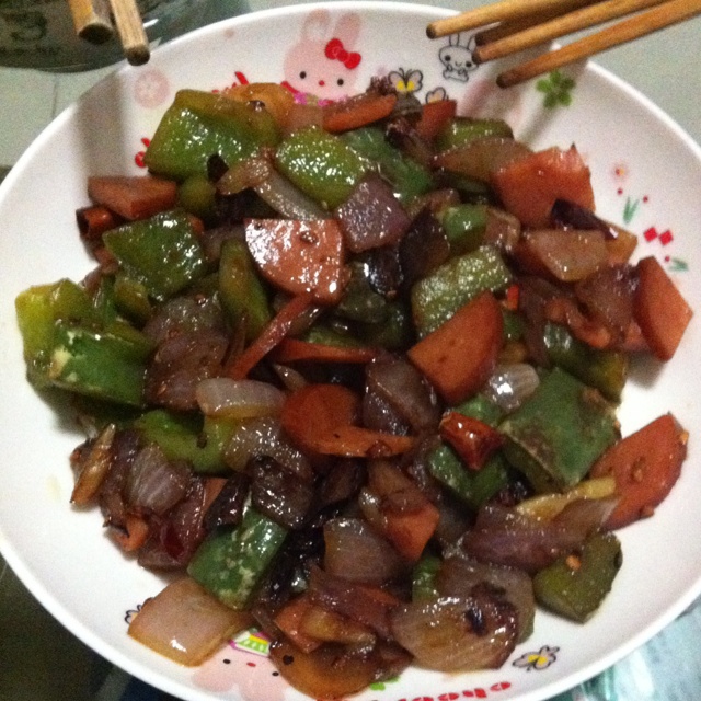 青椒洋葱