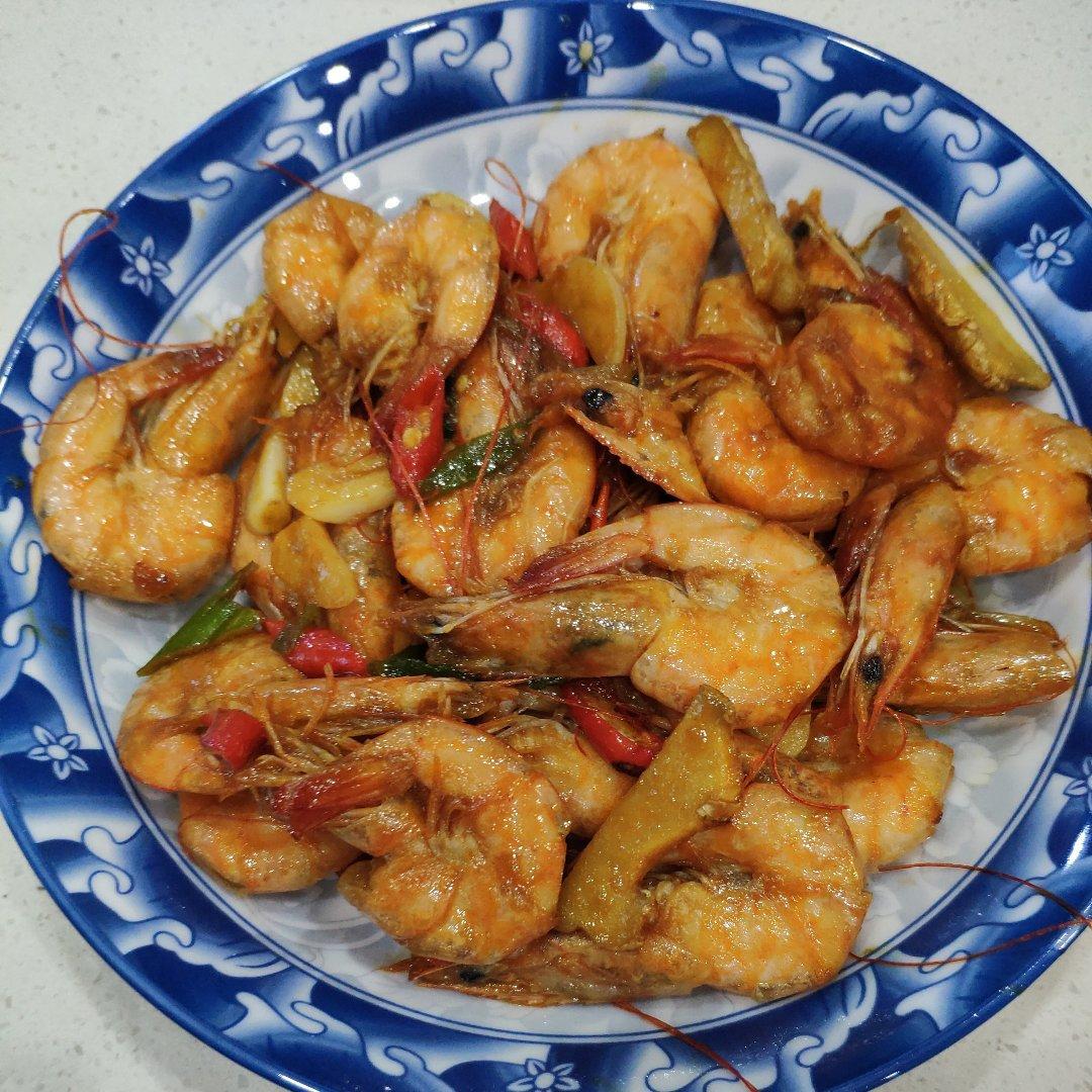 油焖大虾