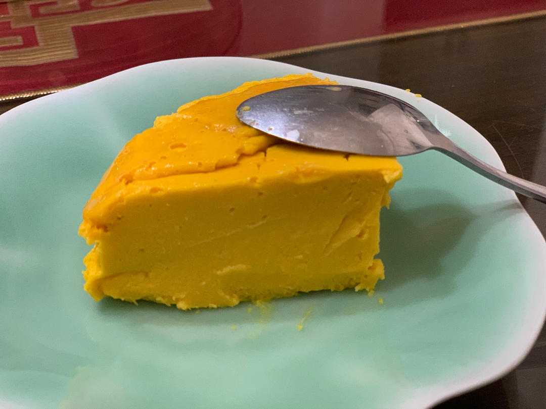 秋天的第一口南瓜芝士蛋糕，浓厚清甜不腻人