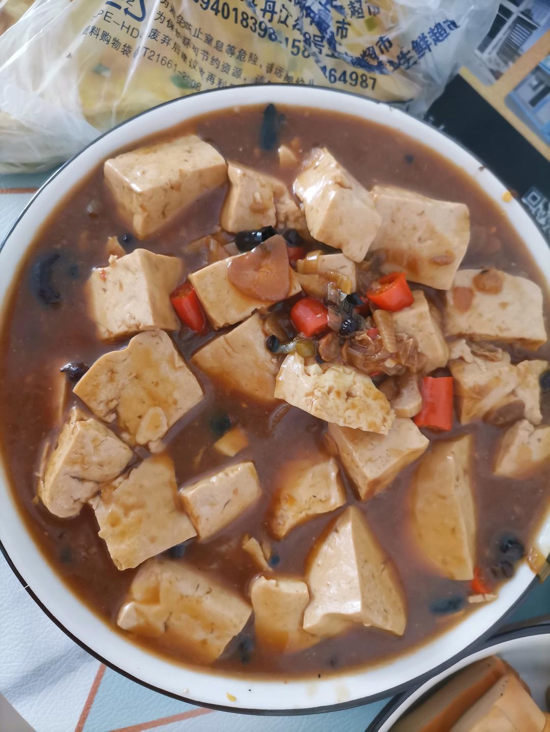 超级下饭的红烧豆腐