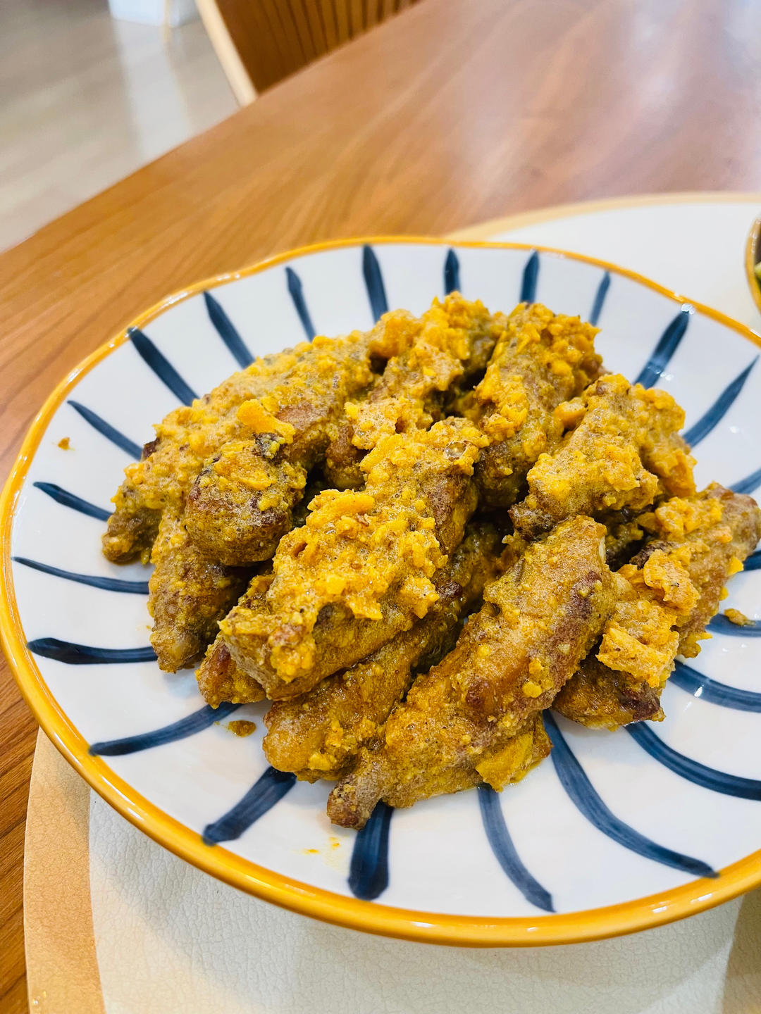 金沙鸡翅【咸蛋黄焗鸡翅】