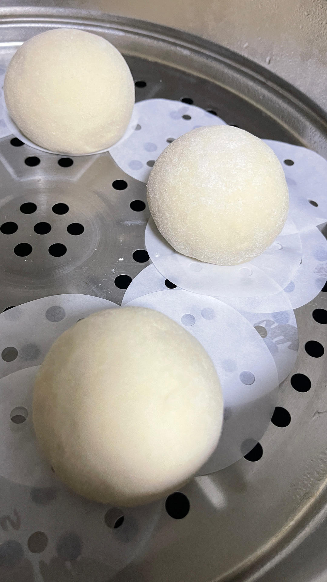 全家人都爱吃的白面馒头 蓬松煊软 水光肌表皮 面香味十足