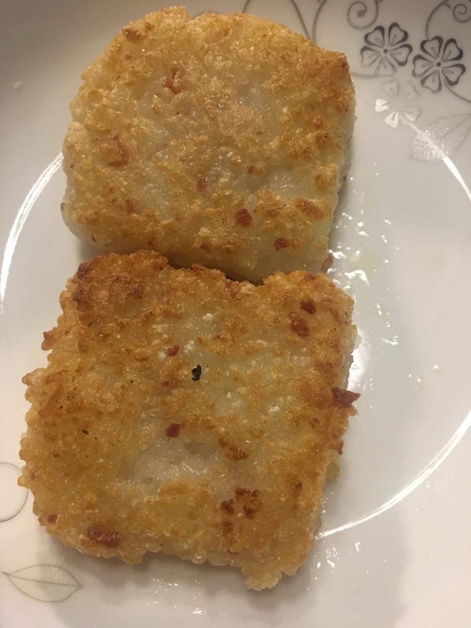 糯米糍粑---江南人叫它糍饭糕！