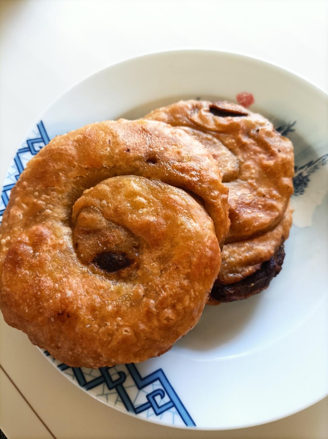 葱油肉饼