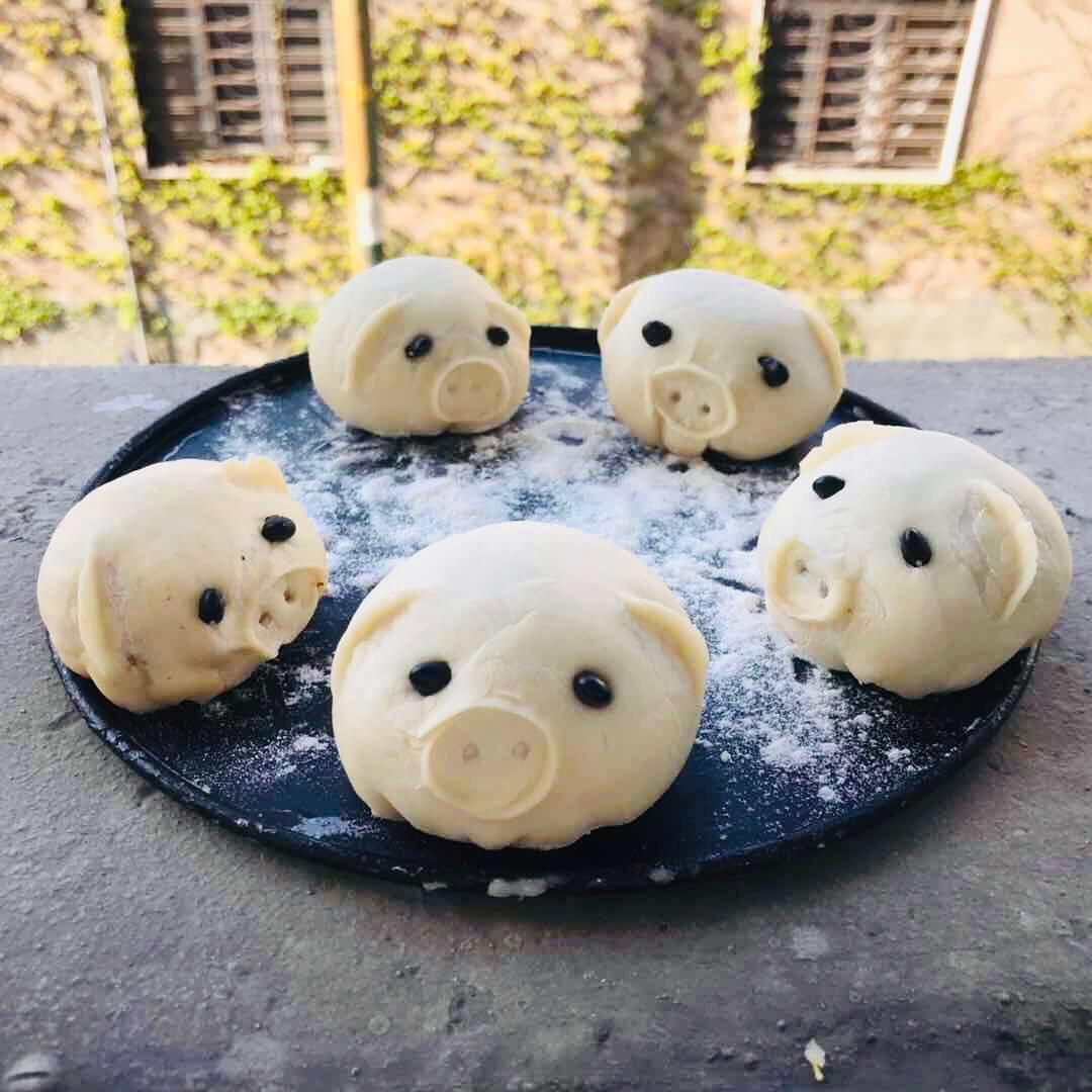 肉末粉丝包