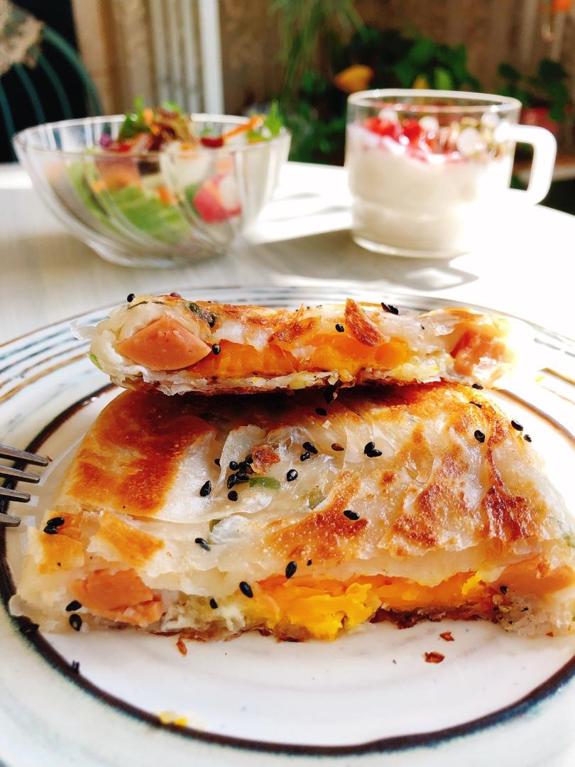 无需和面❗️懒人早餐鸡蛋饼