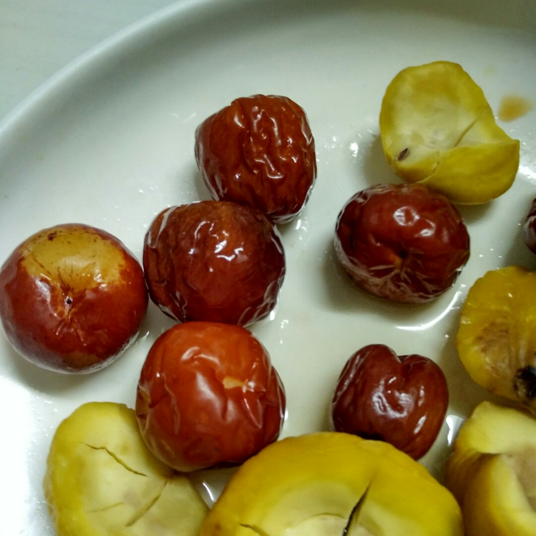 蒸金丝小枣