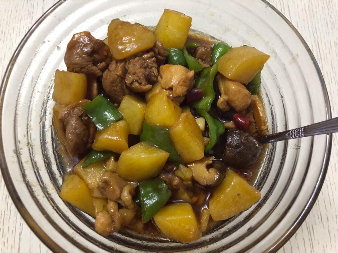 黄焖鸡米饭（剔骨鸡腿➕土豆）山寨版