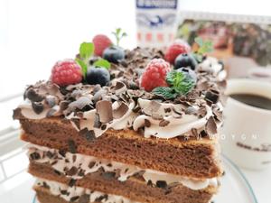 雀巢鹰唛巧克力炼奶浓情巧克力奶油蛋糕的做法 步骤31