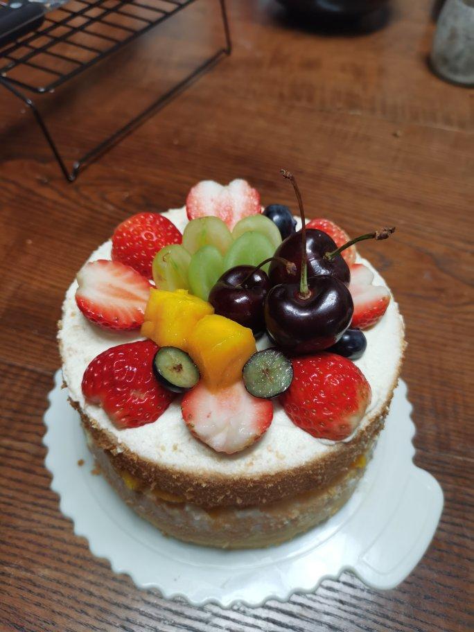 超柔软6寸戚风蛋糕(附8寸配方)零失败 超详细‼️含操作视频