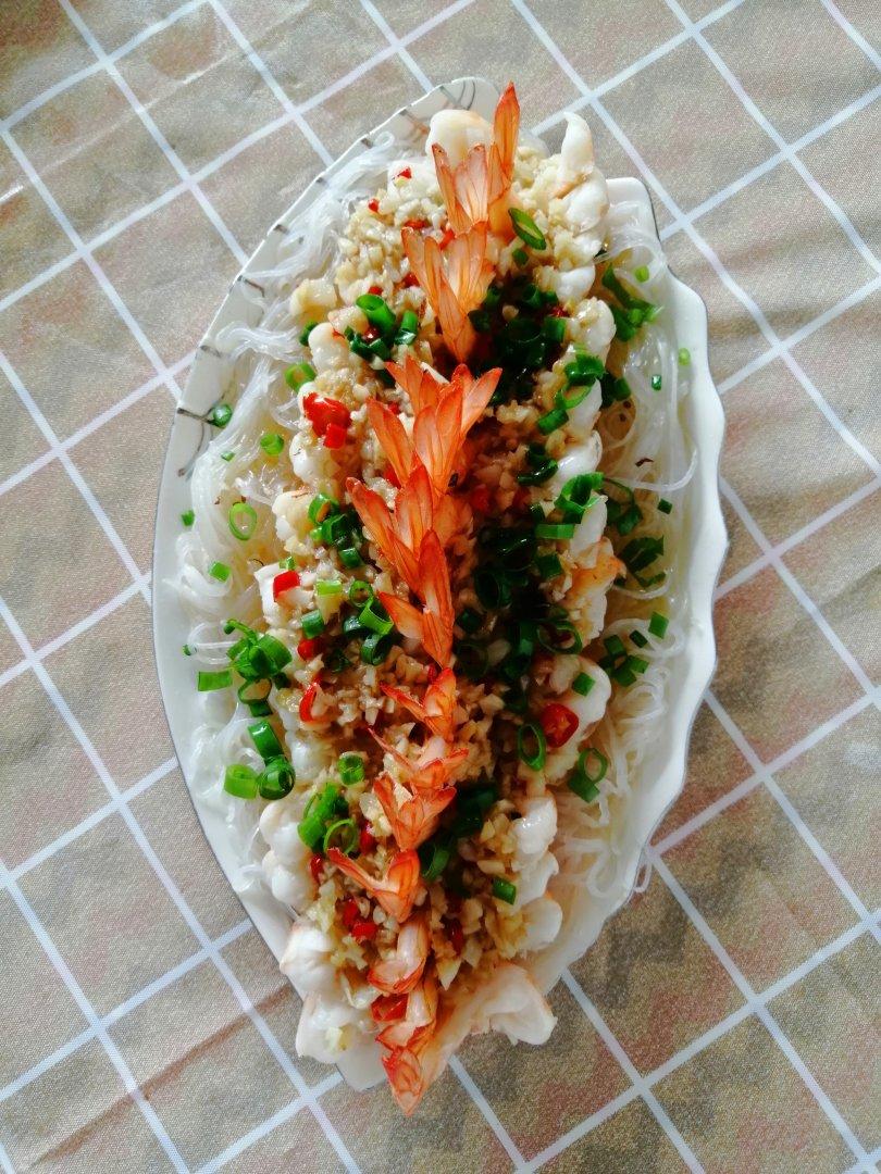 蒜蓉粉丝开背虾