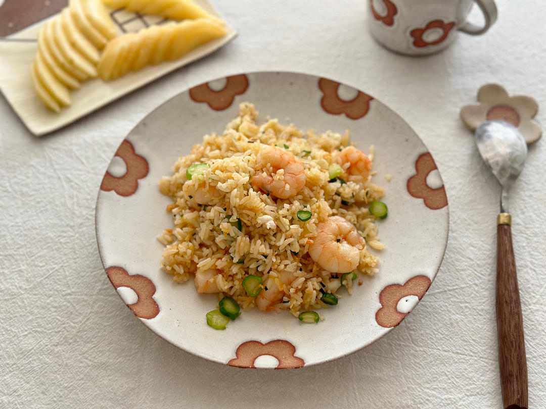 虾仁蛋炒饭