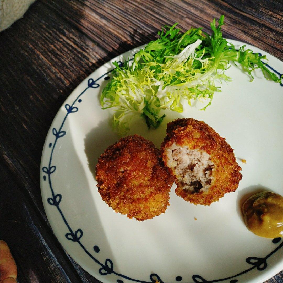 日本家庭料理——炸肉饼