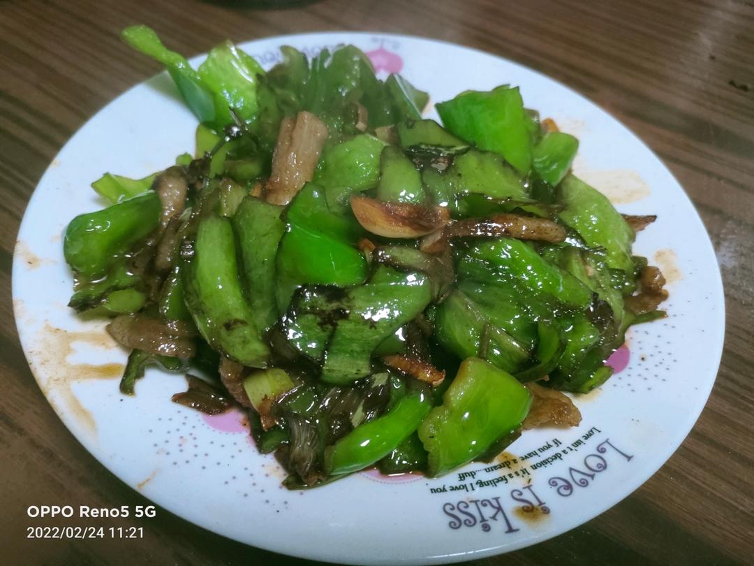 麻椒炒肉片