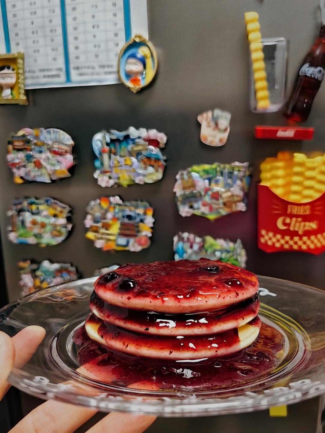 豆奶热松饼（自用记录）