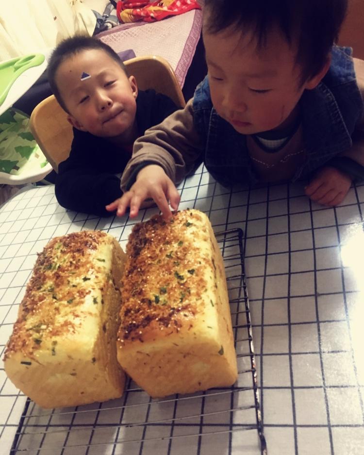 零失败香葱肉松吐司