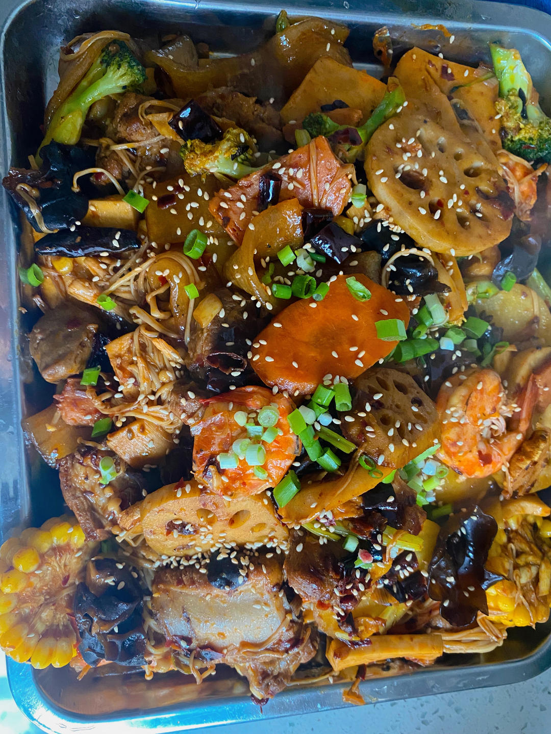 家庭聚会被赞爆的～麻辣香锅 今天这道菜太给撑场面了