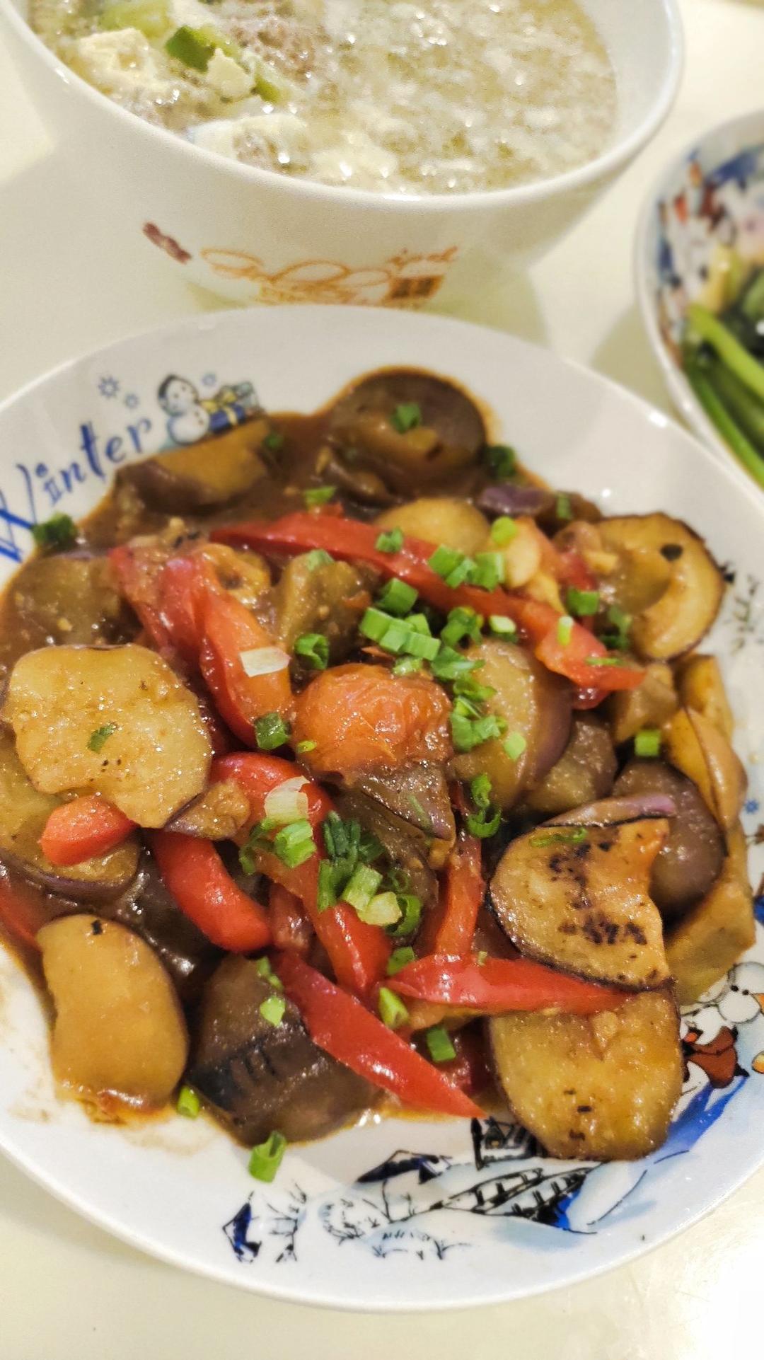 家常烧茄子（比较简单）